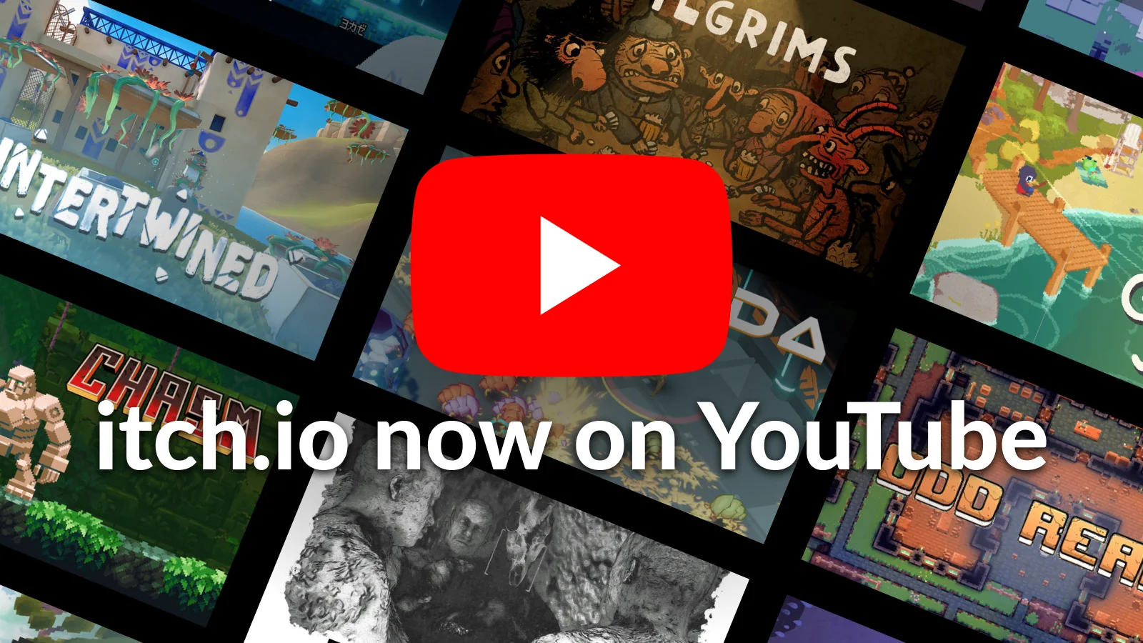 Check out itch.io on YouTube!