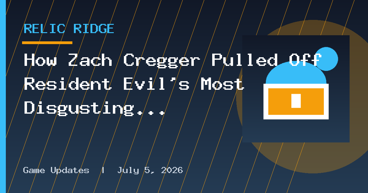 How Zach Cregger Pulled Off Resident Evil’s Most Disgusting Scenes
