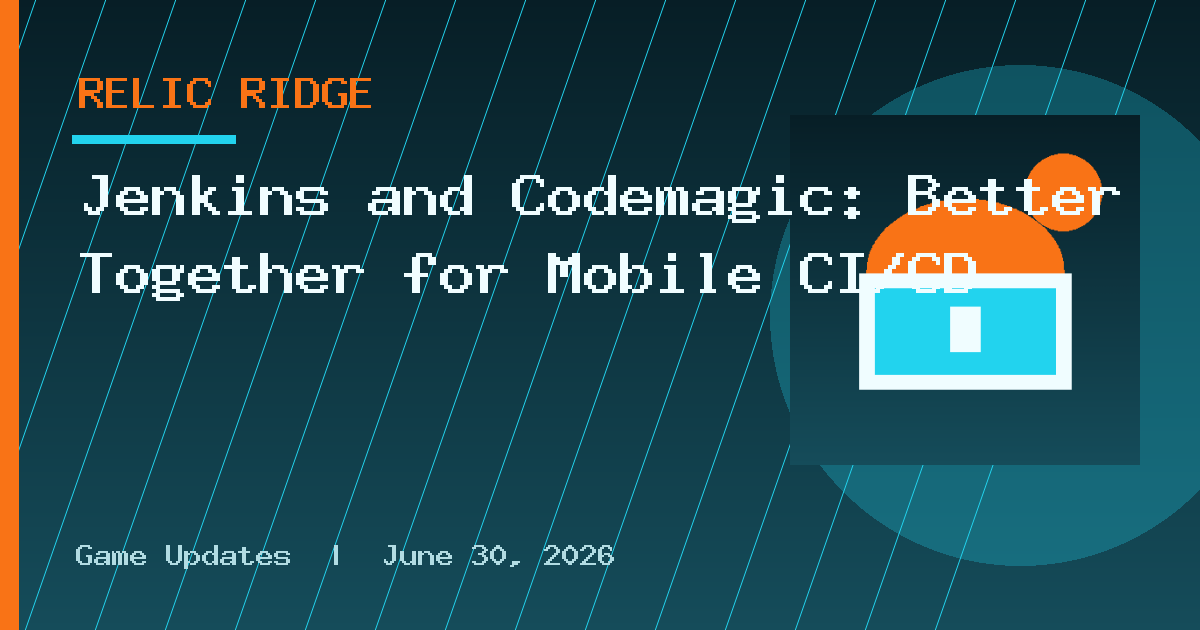 Jenkins and Codemagic: Better Together for Mobile CI/CD