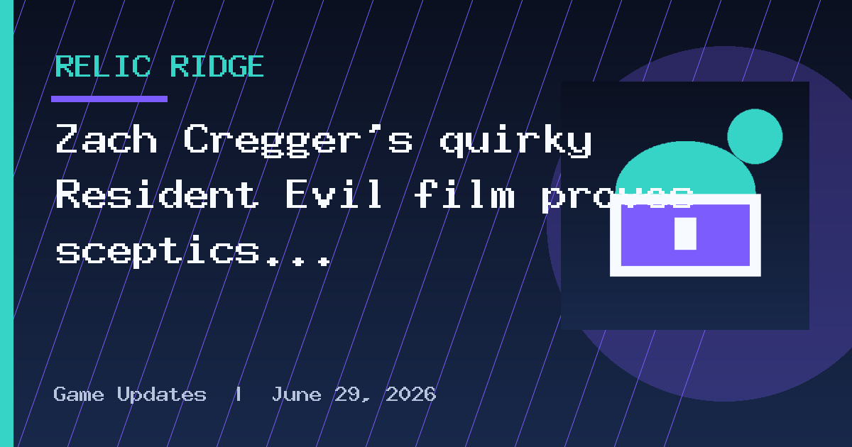 Zach Cregger's quirky Resident Evil film proves sceptics wrong with series-best